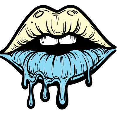 lips that look realistic and drip