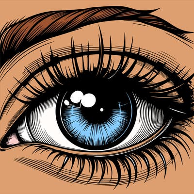 realistic eye
