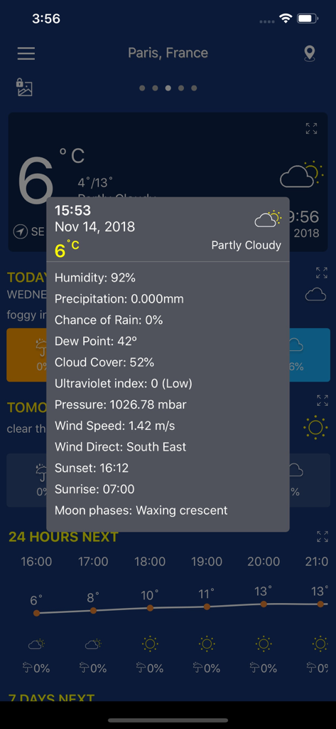 Accurate Weather forecast pro - Detailed weather metrics dashboard including humidity wind speed and UV index