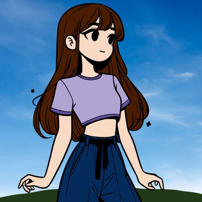 girl in a cute crop top