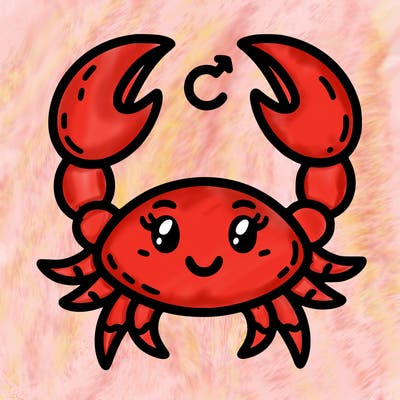 a cancer ♋ sign like that
