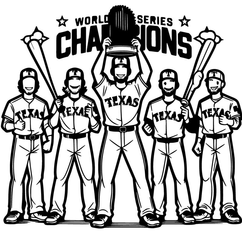 texas rangers world series champions