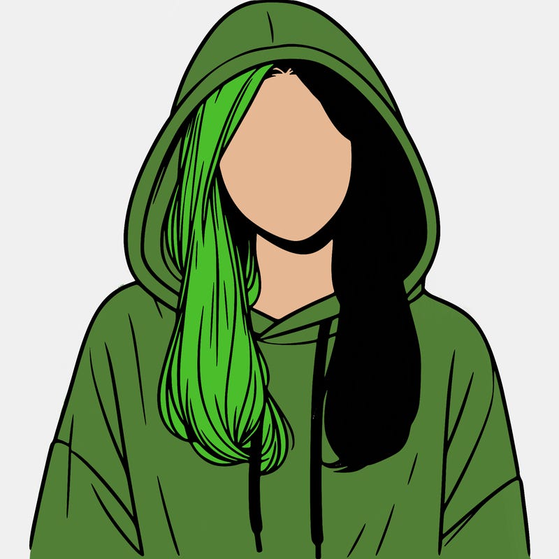 female hoodie.