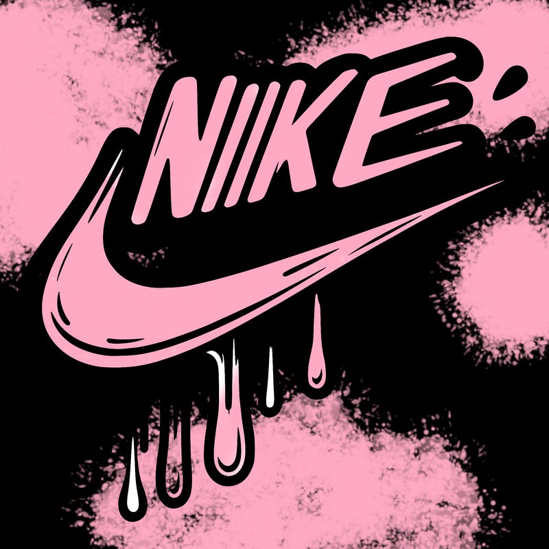 nike swoosh drippy