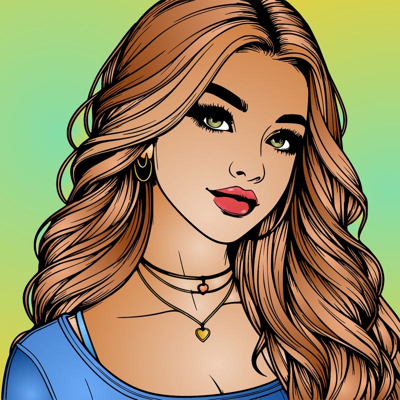 detailed realistic girl