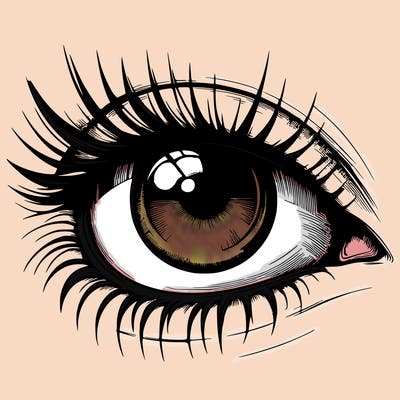 realistic eye