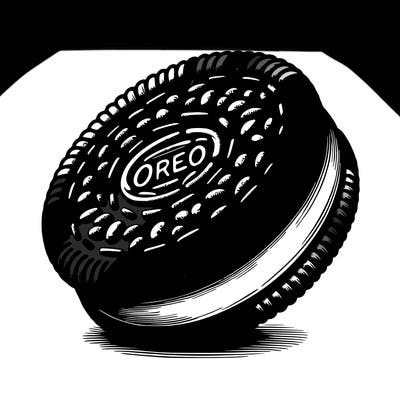 realistic oreo
