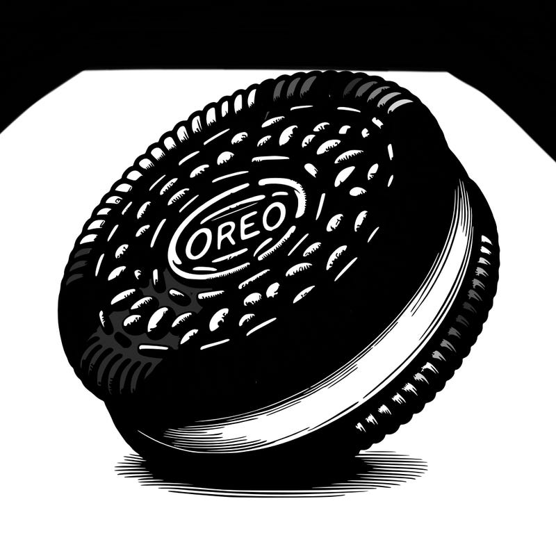 realistic oreo