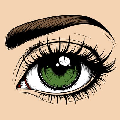 realistic eye