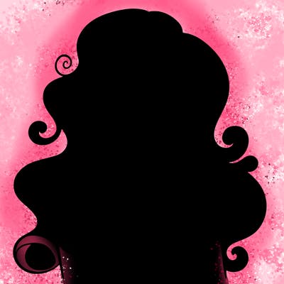 butiful woman looking up