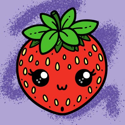 cute strawberry