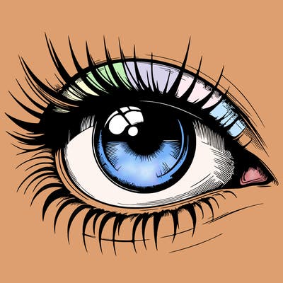 realistic eye