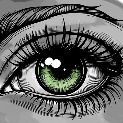realistic eye