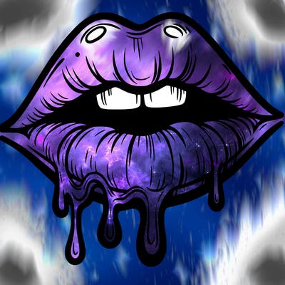 lips that look realistic and drip