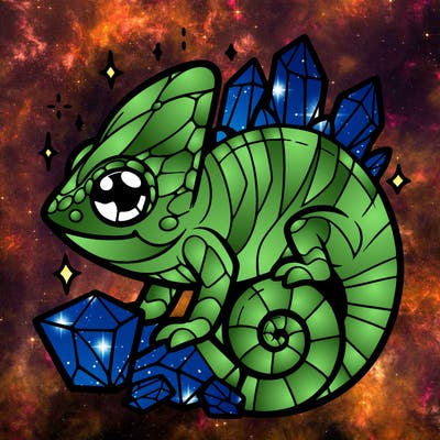 crystal chameleon