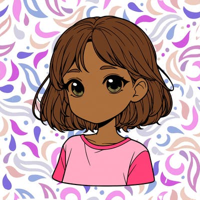 realistic young girl