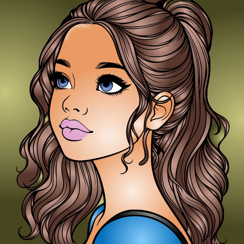 beautiful realistic girl