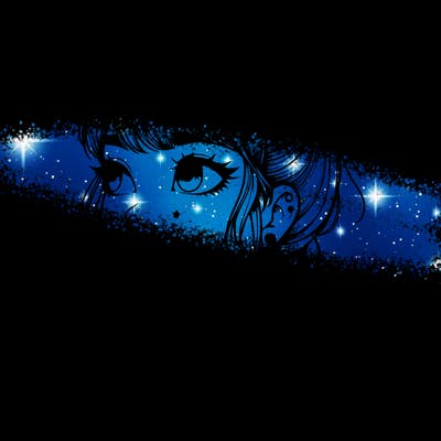 realistic girl with spacebuns