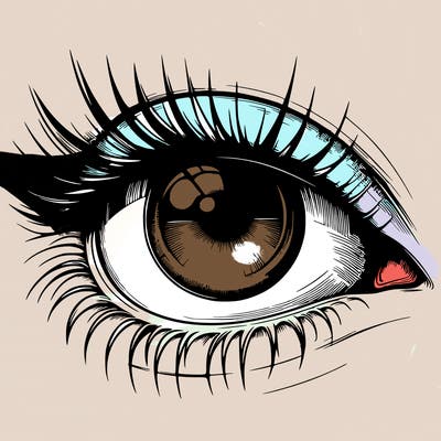 realistic eye