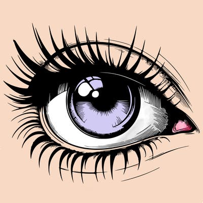 realistic eye