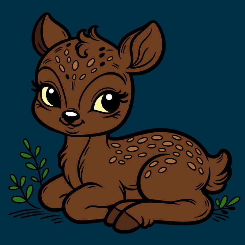 baby deer