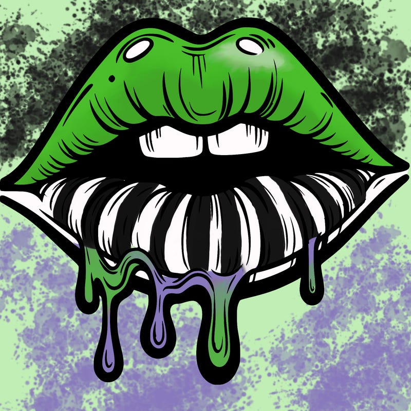 lips that look realistic and drip