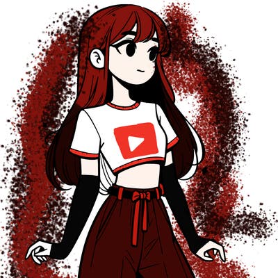 girl in a cute crop top