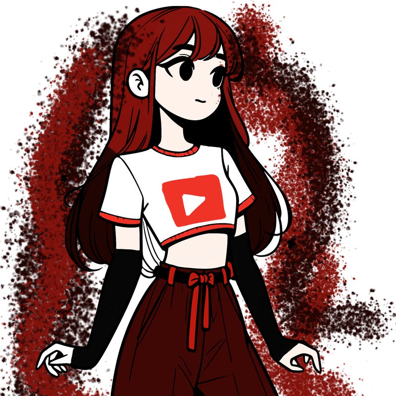 girl in a cute crop top