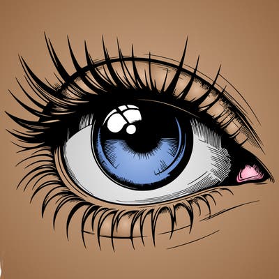 realistic eye