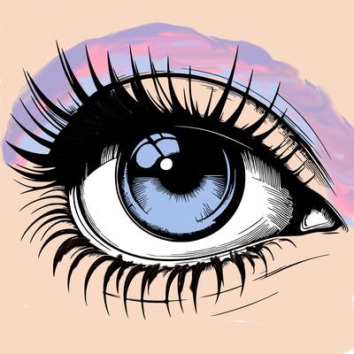 realistic eye