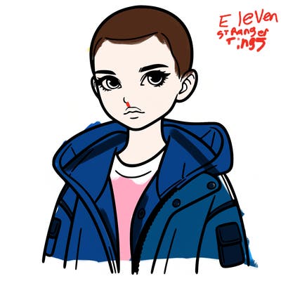 11 from stranger things.