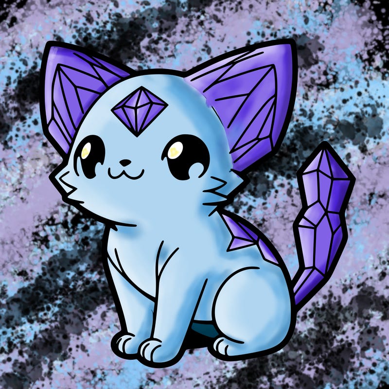 crystal kitten