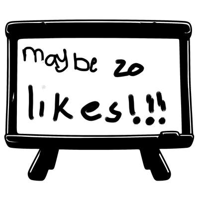 blank board