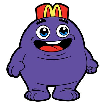 grimice from mcdonald's