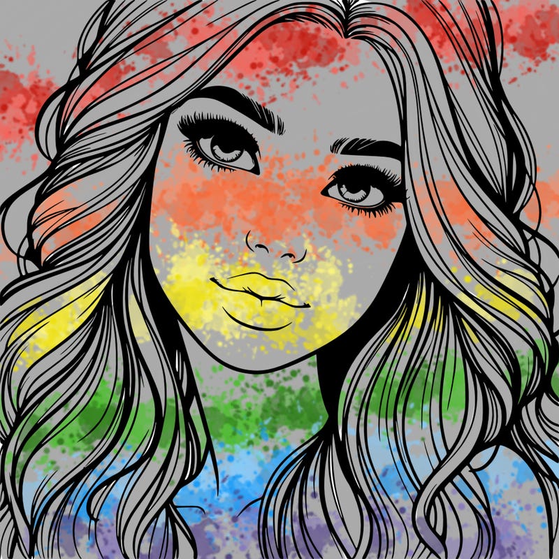 beautiful realistic girl