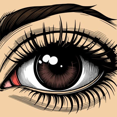 realistic eye