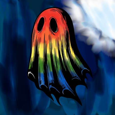 realistic creepy ghost