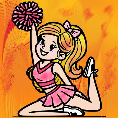 cheer leader