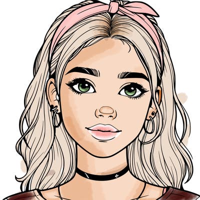 realistic teenage girl