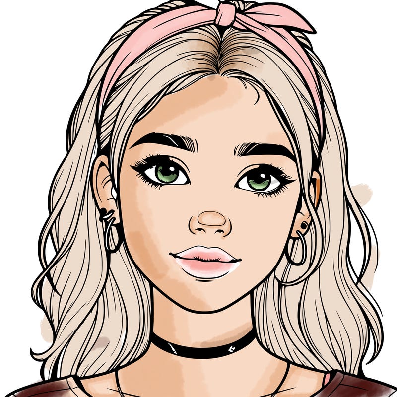 realistic teenage girl