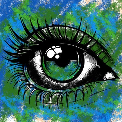 realistic eye