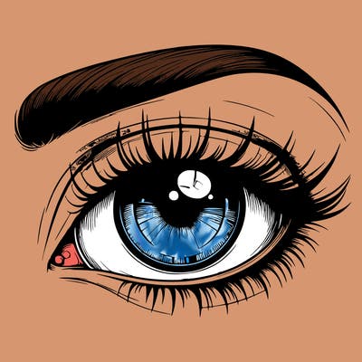 realistic eye