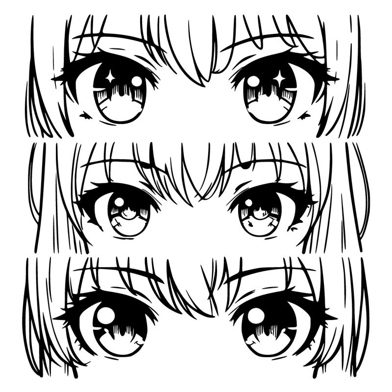 anime eyes