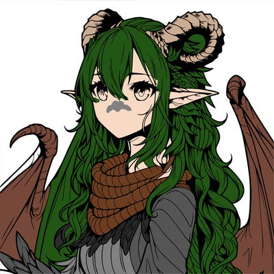 dragon girl realistic fantasy