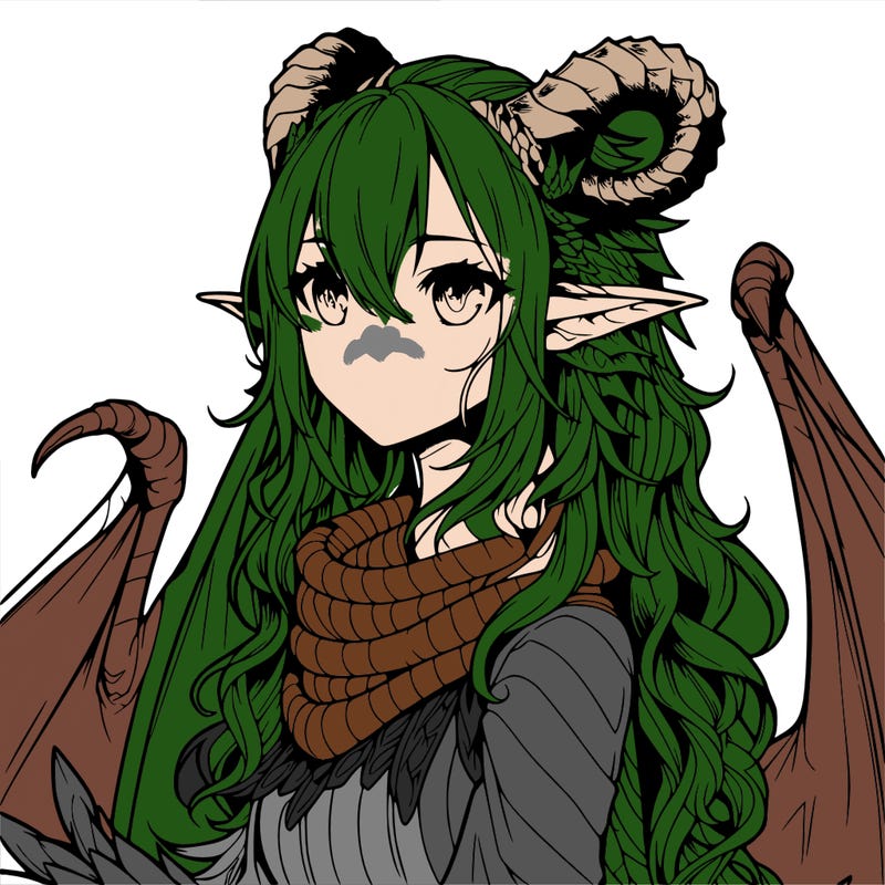 dragon girl realistic fantasy