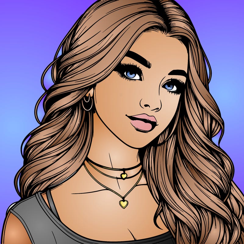 detailed realistic girl