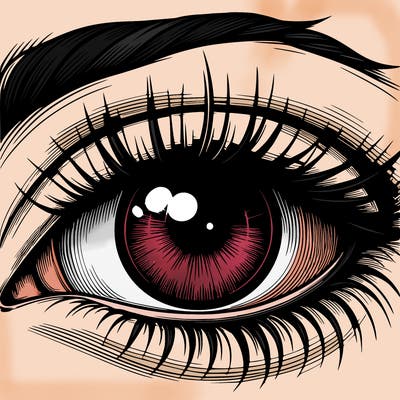 realistic eye