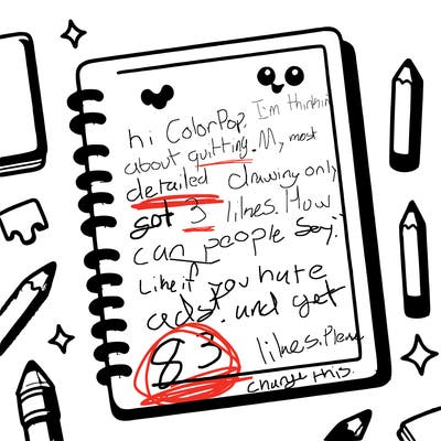 blank notebook lines