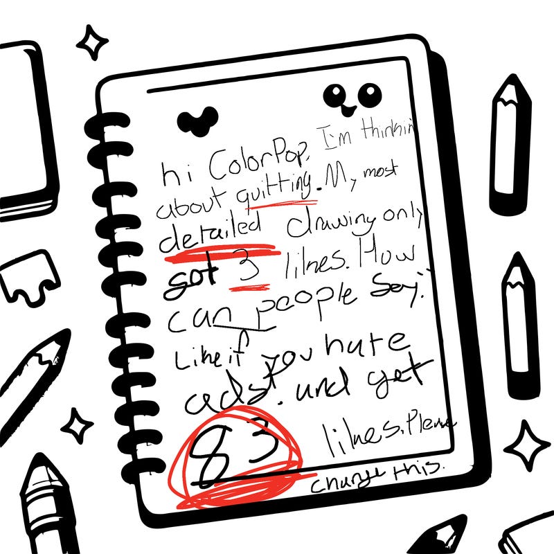 blank notebook lines