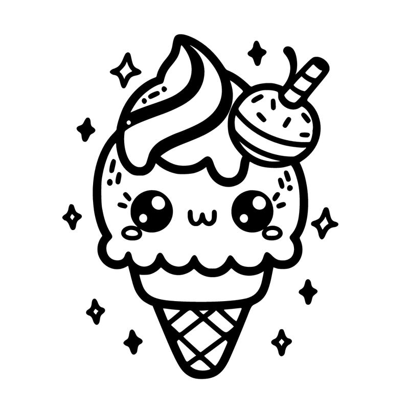 cute ice cream